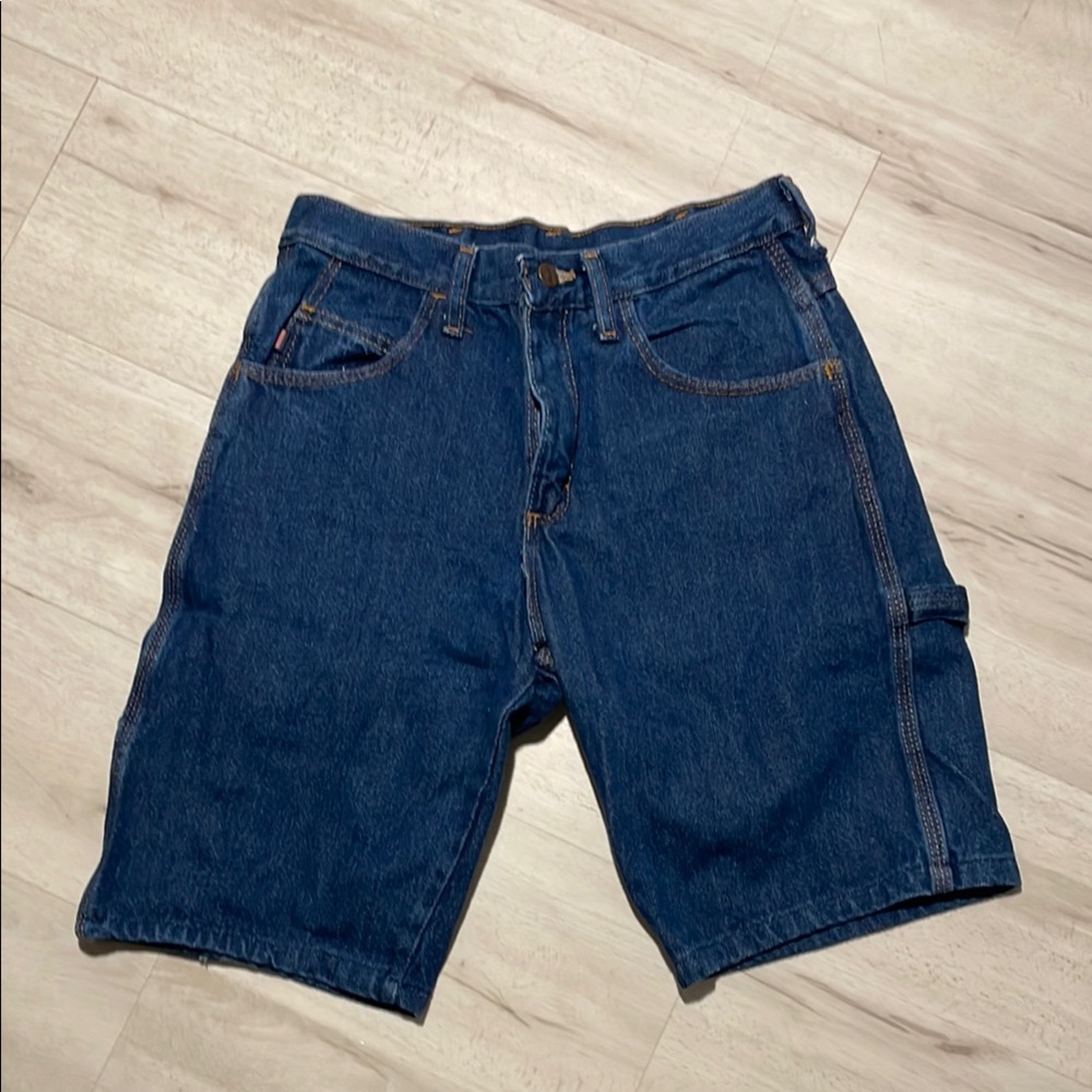 Men's Vintage 90s Red Kap Blue Denim Shorts
